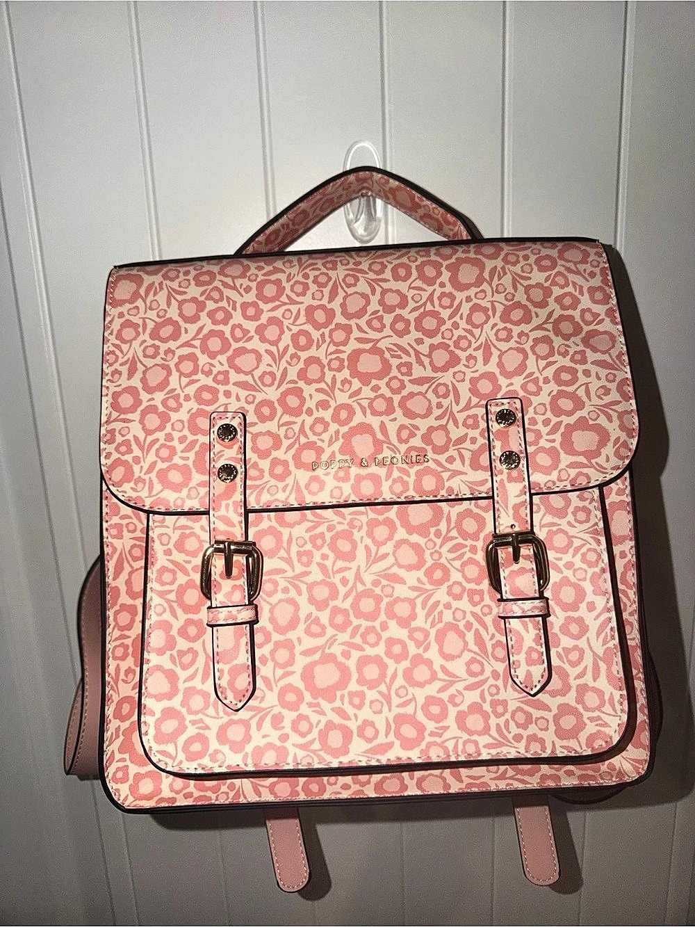 Poppy & Peonies The Wanderer Backpack Floral Pink